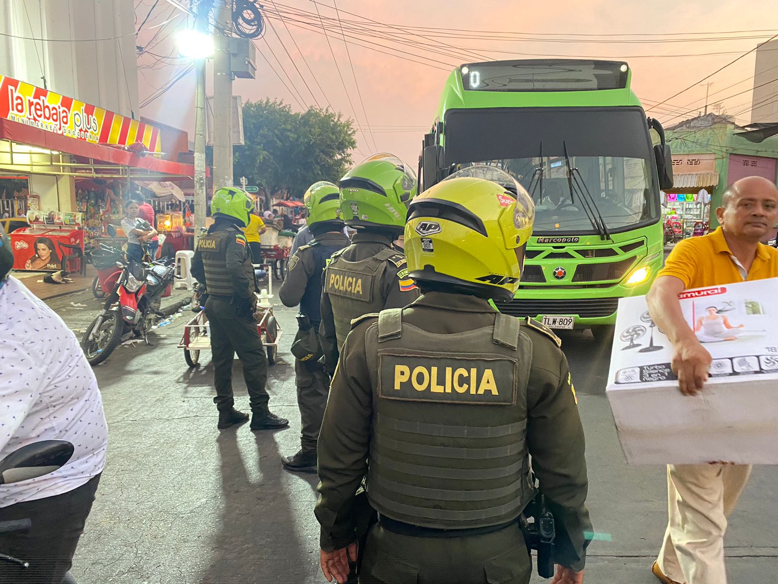 Cincuenta policías llegan a reforzar la seguridad en Valledupar