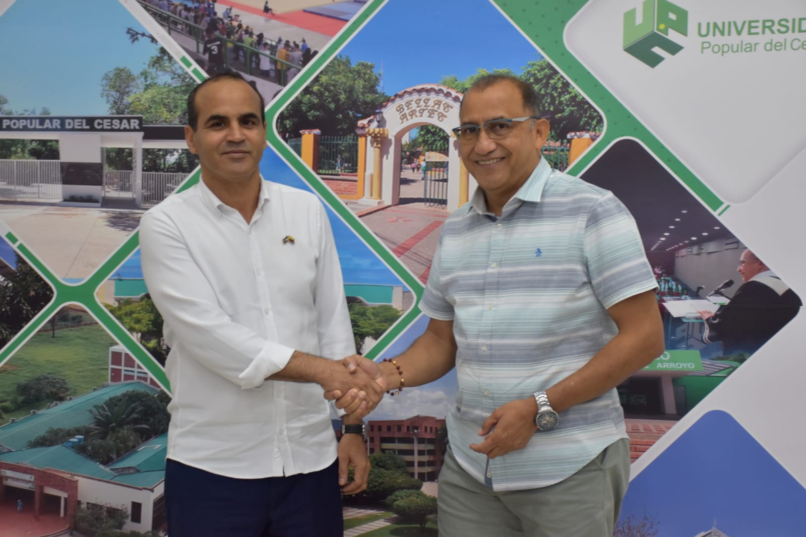 Embajador Árabe visitó la Universidad Popular del Cesar