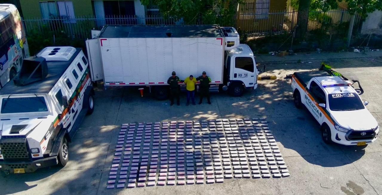 Duro golpe al narcotráfico, descubren caleta de droga en el Cesar